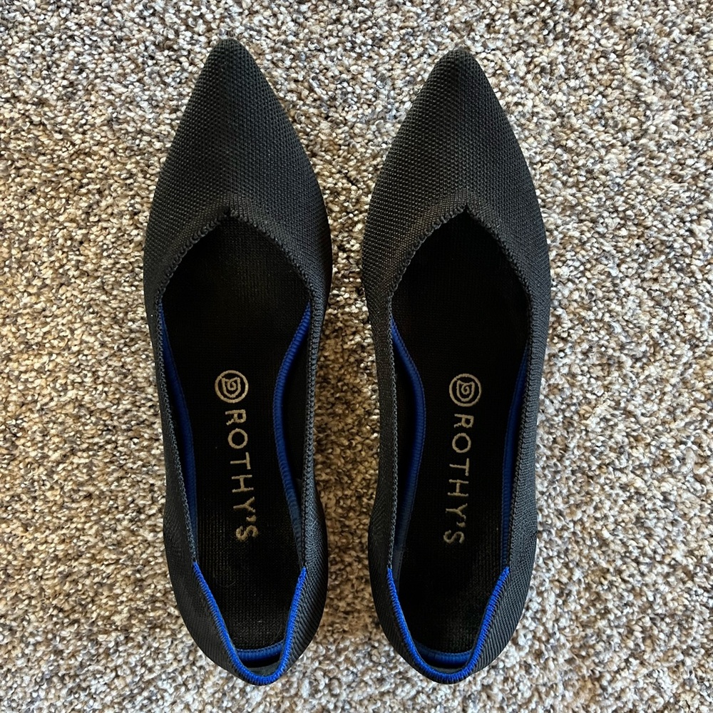 Rothy's Black flats